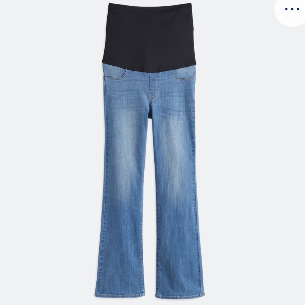Just USA Owen Maternity Flare Jeans Full Panel Size 28/6